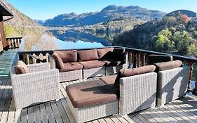 Feriehus I Flekkefjord Med Panoramautsikt